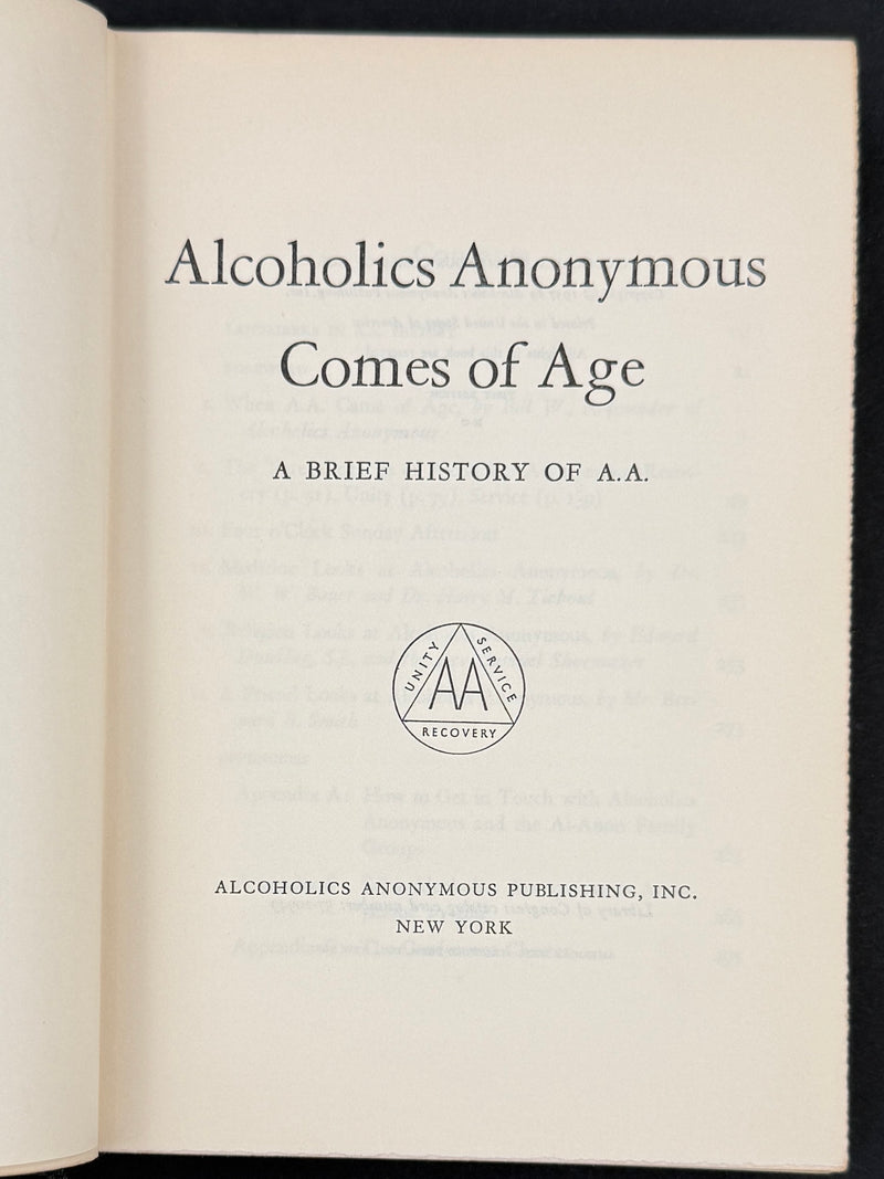 The Sister Ignatia Collection — Two Personally Inscribed Books & A.A. Historical Material