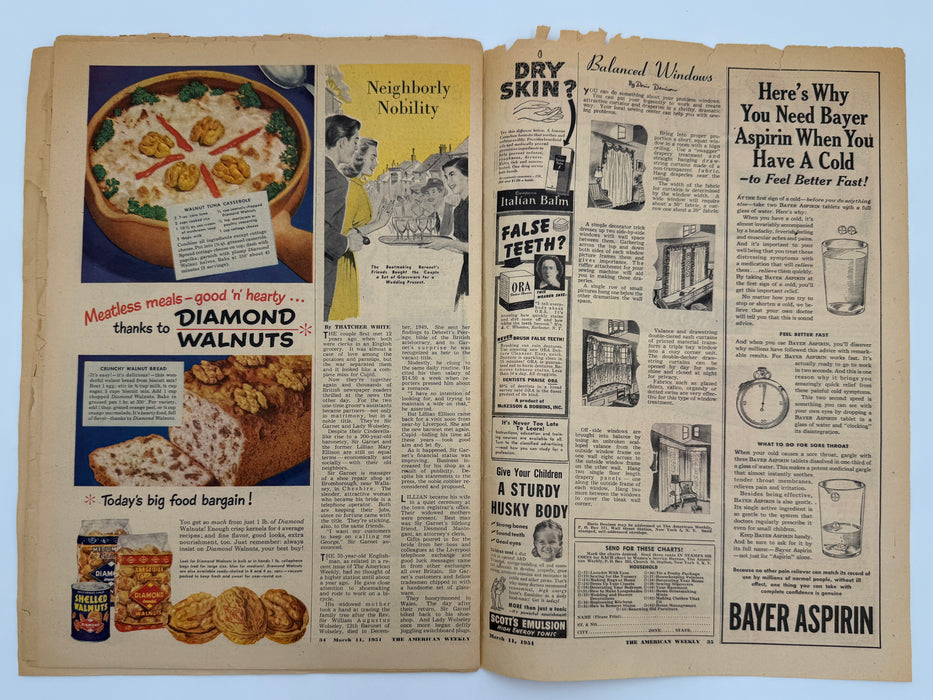 American Weekly – March 11, 1951 - Featuring: “Dr. Bob” — Early National Article on AA Co-Founder Robert H. Smith