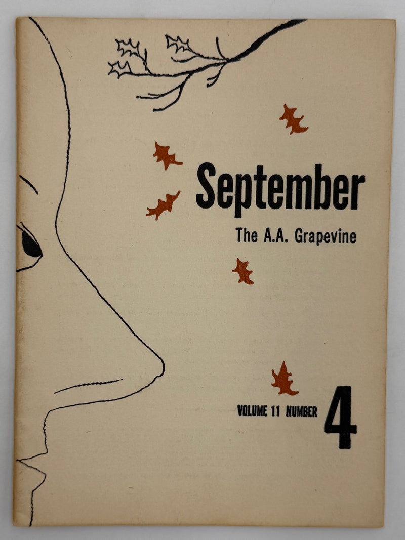 AA Grapevine from September 1954