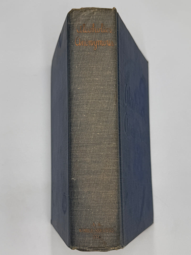 Alcoholics Anonymous — Second Edition, Sixth Printing (1963) — Reproduction Dust Jacket