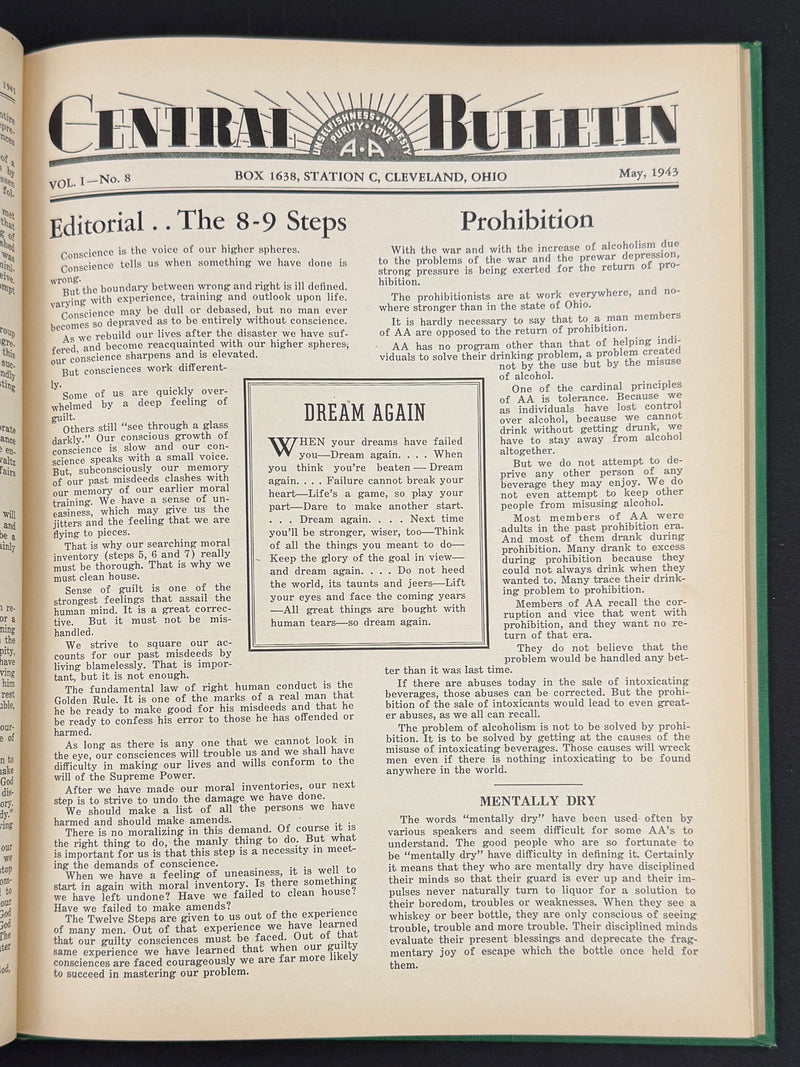 The Cleveland Central Bulletin Collection — Original Bound Volumes, 1942–1962