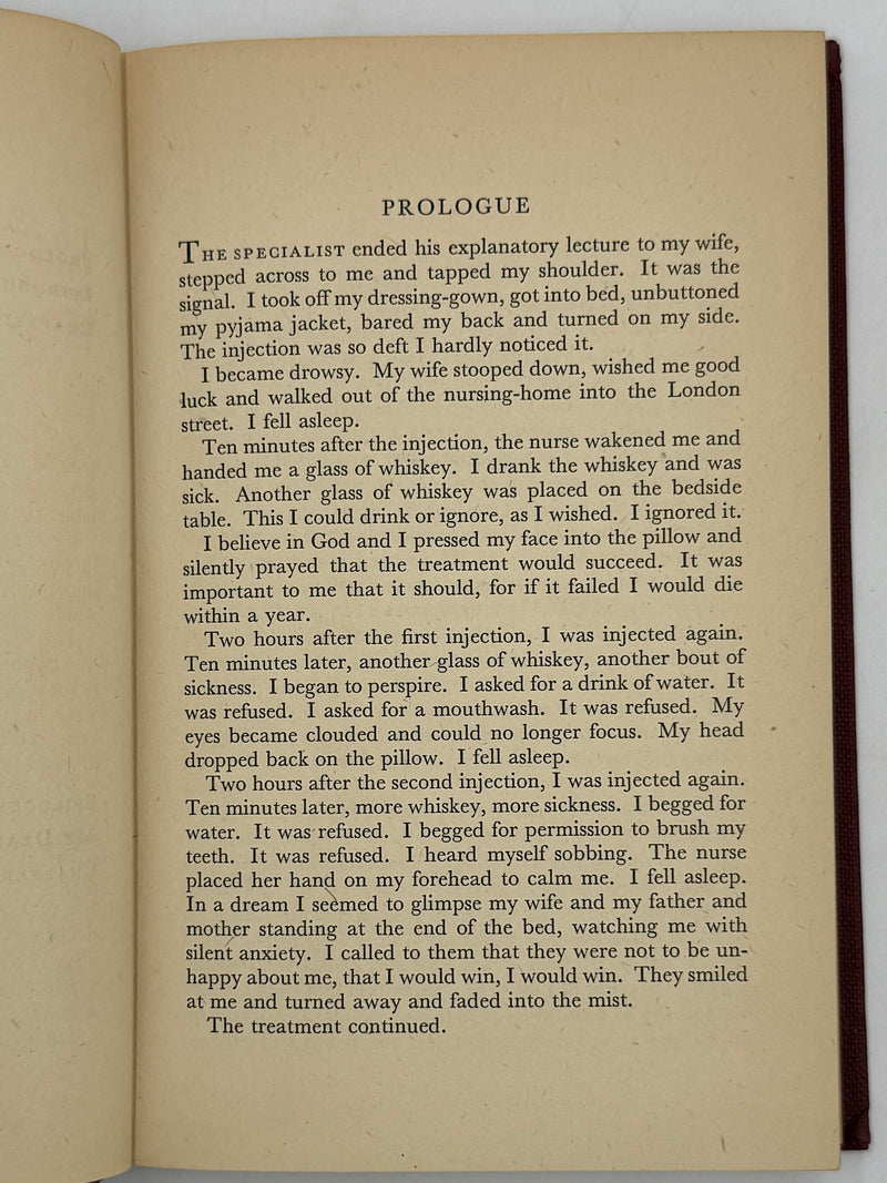 I Was an Alcoholic: The Story of a Cure by Patrick Ridell - SIGNED