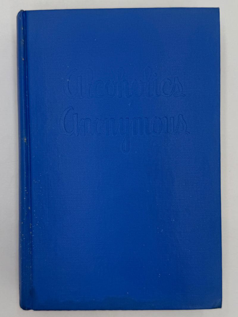 Alcoholics Anonymous First Edition Light Blue 3rd Printing from 1942 - RDJ