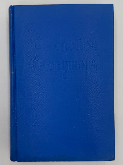 Alcoholics Anonymous First Edition Light Blue 3rd Printing from 1942 - RDJ
