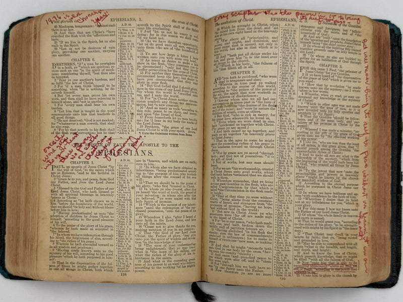 Clarence Snyder’s Personal Bible | Historic Early AA Artifact