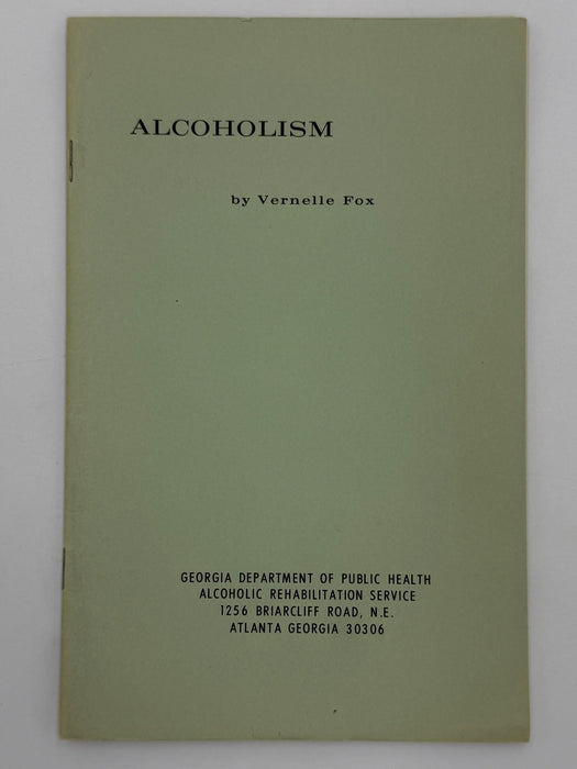 ALCOHOLISM by Vernelle Fox Recovery Collectibles
