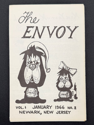 The Envoy — Vol. I, No. 2 — January 1966 | Newark, New Jersey Alcoholics Anonymous Intergroup Newsletter
