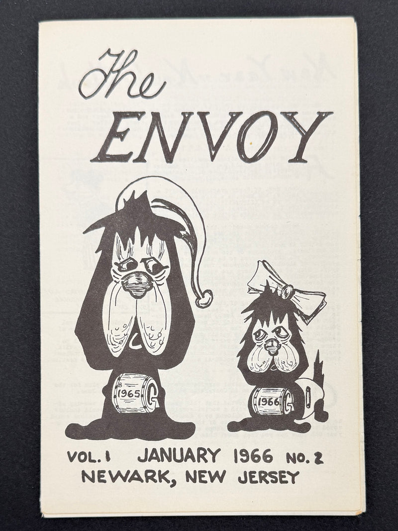 The Envoy — Vol. I, No. 2 — January 1966 | Newark, New Jersey Alcoholics Anonymous Intergroup Newsletter