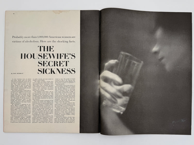 Saturday Evening Post from January 1962 - The Housewife’s Secret Sickness