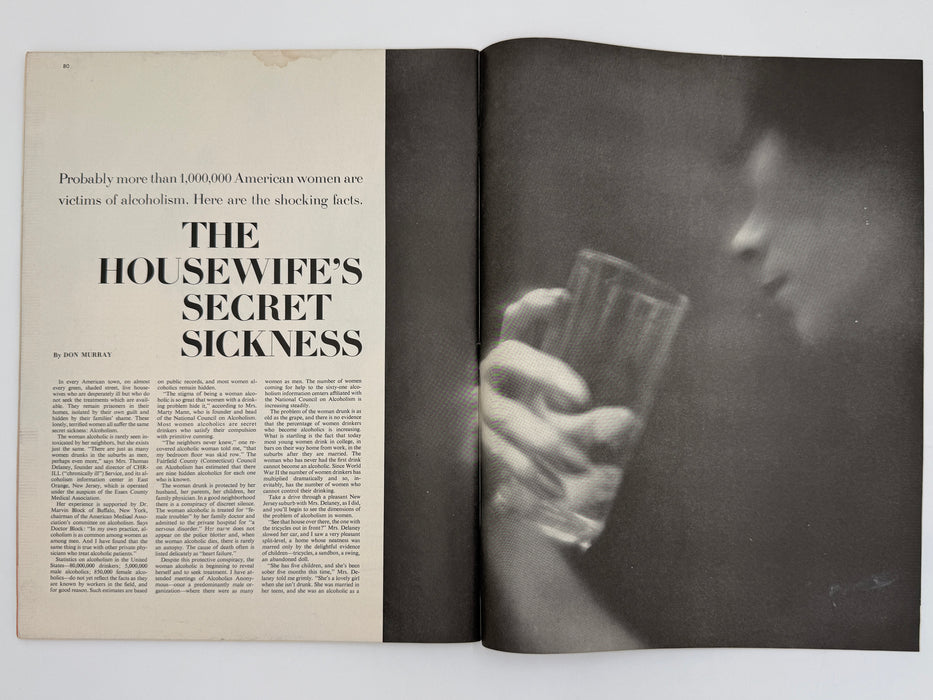 Saturday Evening Post from January 1962 - The Housewife’s Secret Sickness