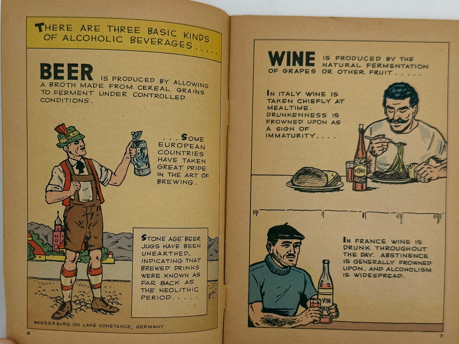 “It’s Best to Know” - about alcohol - Pamphlet