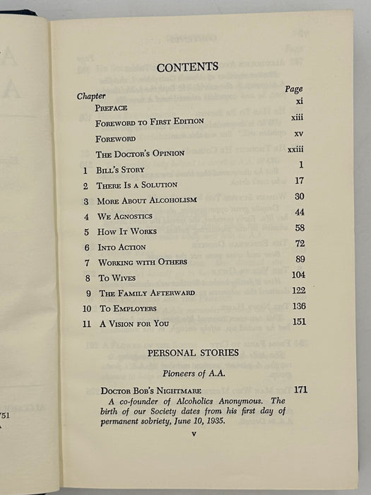 Alcoholics Anonymous Second Edition 16th Printing from 1974 - ODJ