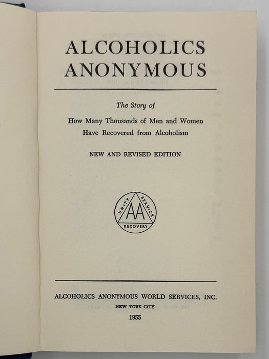 Alcoholics Anonymous Second Edition 15th Printing from 1973 - ODJ