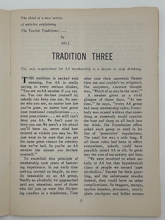 AA Grapevine from July 1952 - AA Prison Groups