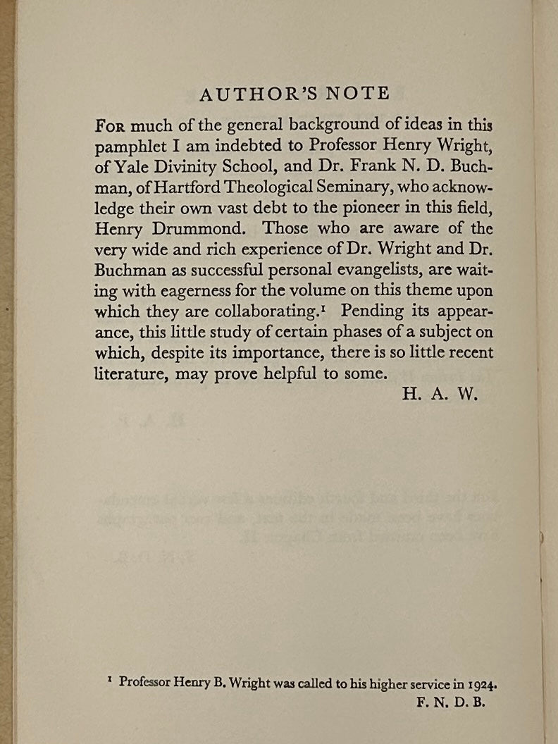 Soul Surgery by H.A. Walter, M.A. - Sixth Edition from 1940 Recovery Collectibles