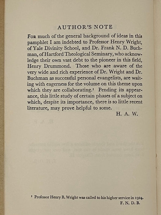 Soul Surgery by H.A. Walter, M.A. - Sixth Edition from 1940 Recovery Collectibles