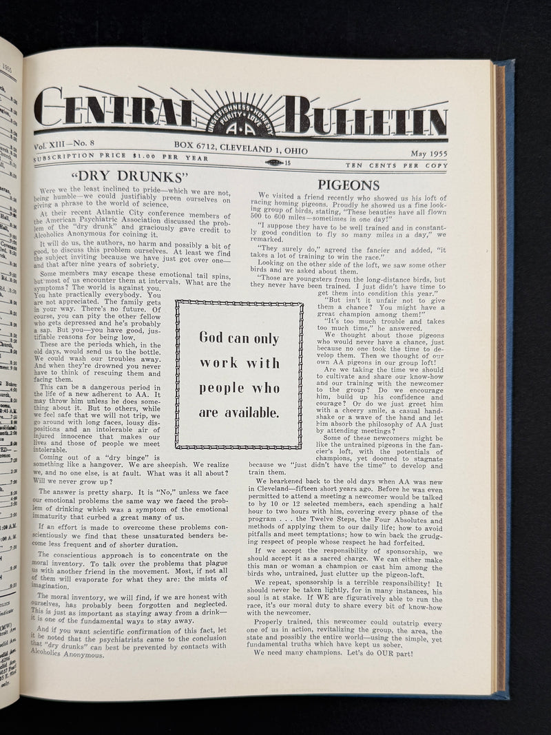 The Cleveland Central Bulletin Collection — Original Bound Volumes, 1942–1962