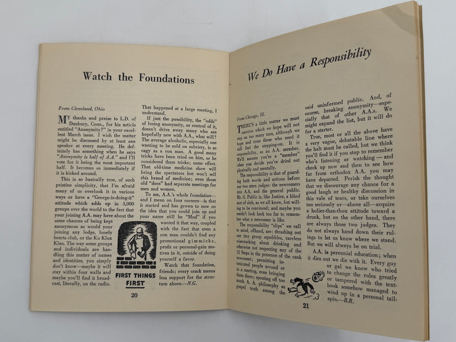 AA Grapevine from May 1949