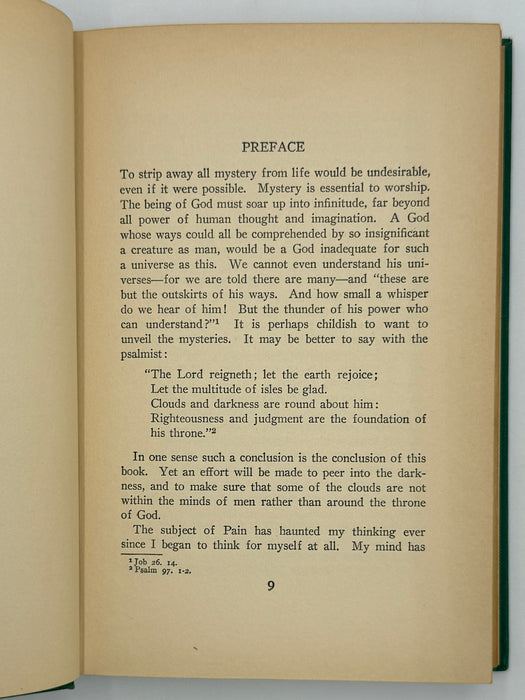 Why Do Men Suffer? by Leslie D. Weatherhead - Fourth Printing