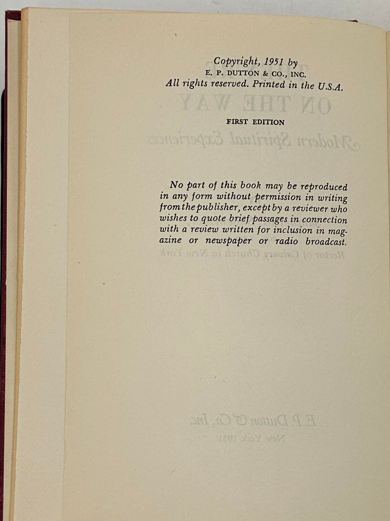 They're on the Way by Samuel M. Shoemaker - First Edition from 1951 - ODJ