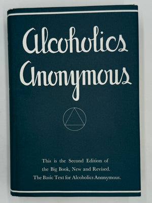 Alcoholics Anonymous Second Edition First Printing from 1955 - RDJ