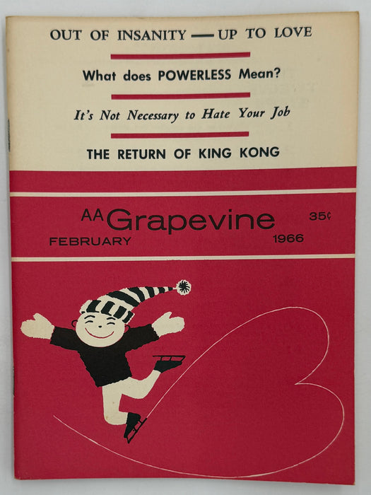 AA Grapevine - Out Of Insanity - February 1966