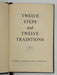 Signed by Bill W. - Twelve Steps and Twelve Traditions - First Small Hardback Printing - 1965 West Coast Collection