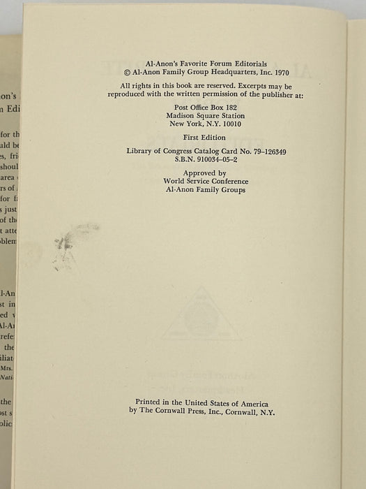 Al-Anon Family Group Book Collector Package