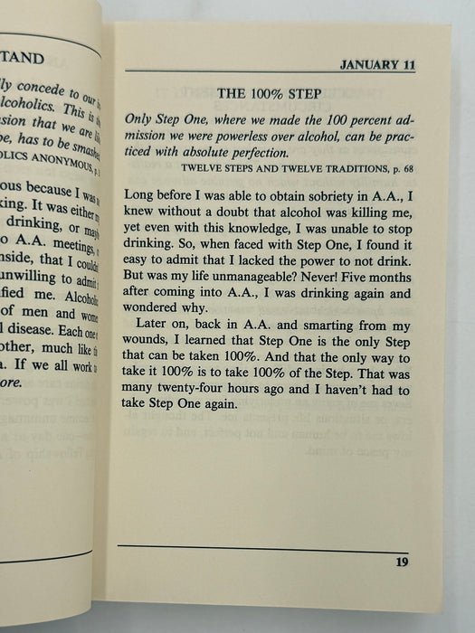 Daily Reflections - First Printing from 1990