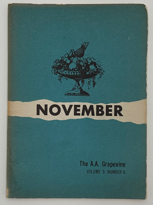 AA Grapevine from November 1952 - Tradition Seven