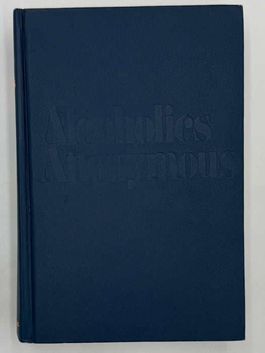 1976 Alcoholics Anonymous Big Book – Third Edition, First Printing – (ODJ)