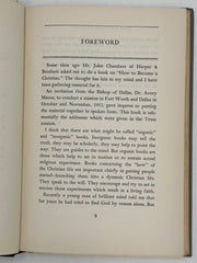 Signed by Samuel M. Shoemaker - How To Become A Christian from 1953 - ODJ Recovery Collectibles