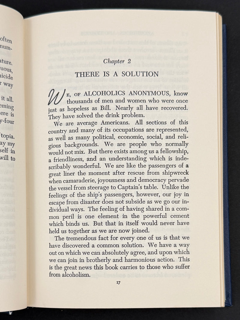 1976 Alcoholics Anonymous Big Book – Third Edition, First Printing – (ODJ)