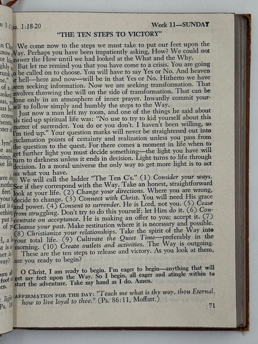 Signed - The Way by E. Stanley Jones