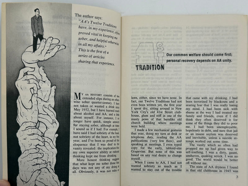 AA Grapevine from November 1969 - Traditions