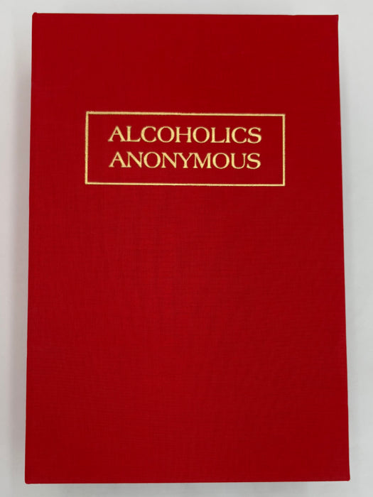 Alcoholics Anonymous First Edition 4th Printing Custom Clamshell Box