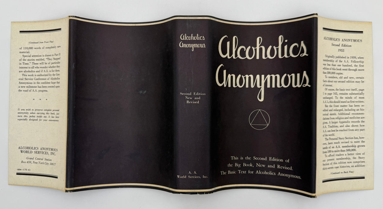 Alcoholics Anonymous Second Edition 13th Printing from 1972 - ODJ
