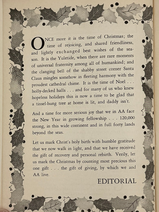 AA Grapevine - December 1952