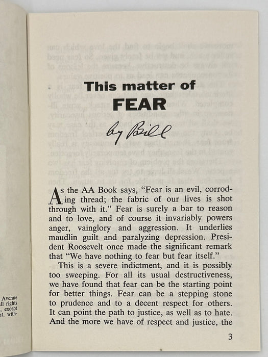 The Best of Bill Pamphlets