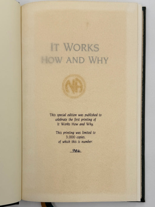 It Works: How and Why - Limited Special Edition · May 1993 Printing