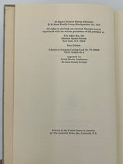 SIGNED - Al-Anon’s Favorite Forum Editorials - First Edition from 1970 - ODJ Recovery Collectibles