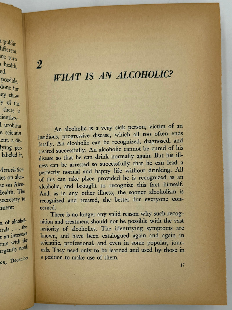 Marty Mann’s New Primer on Alcoholism - First Printing from 1958