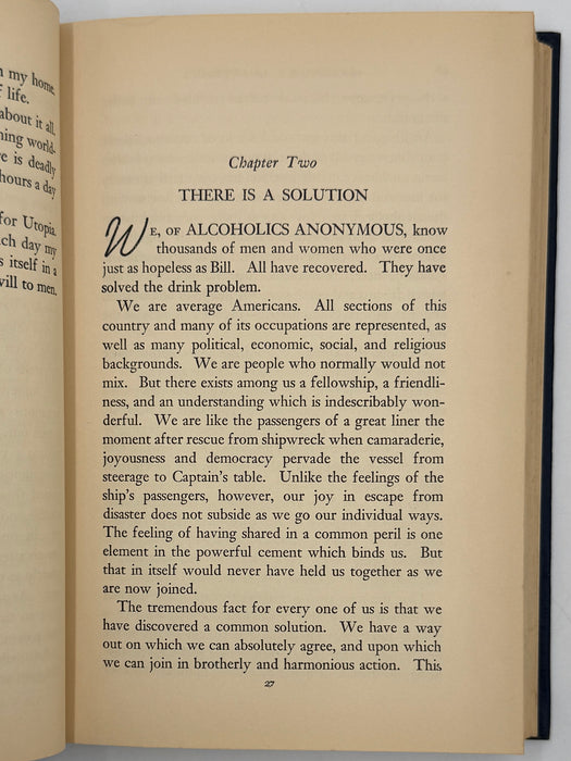Alcoholics Anonymous First Edition 15th Printing from 1954 - ODJ