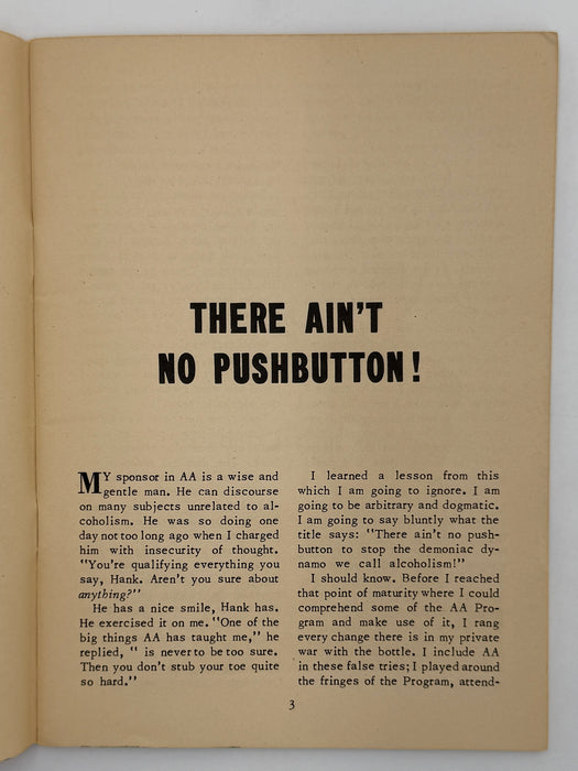 AA Grapevine from October 1951