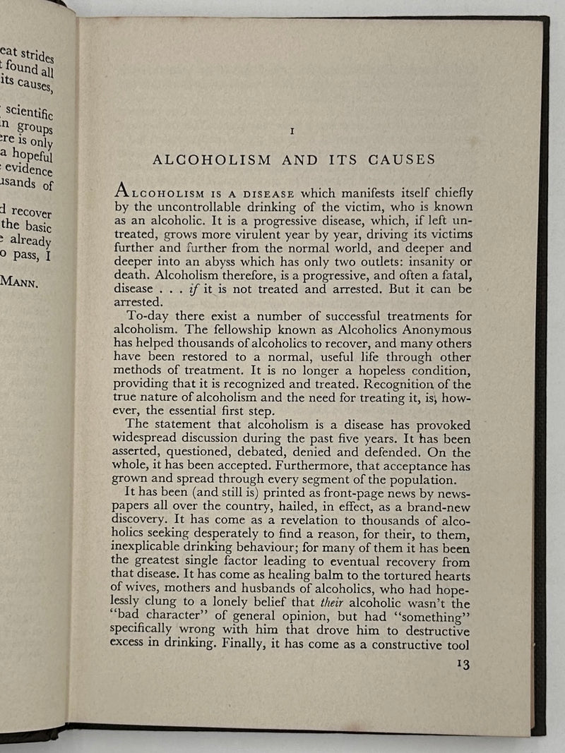 Primer On Alcoholism by Marty Mann - Great Britain Edition - Seventh Printing 1965 - ODJ Recovery Collectibles