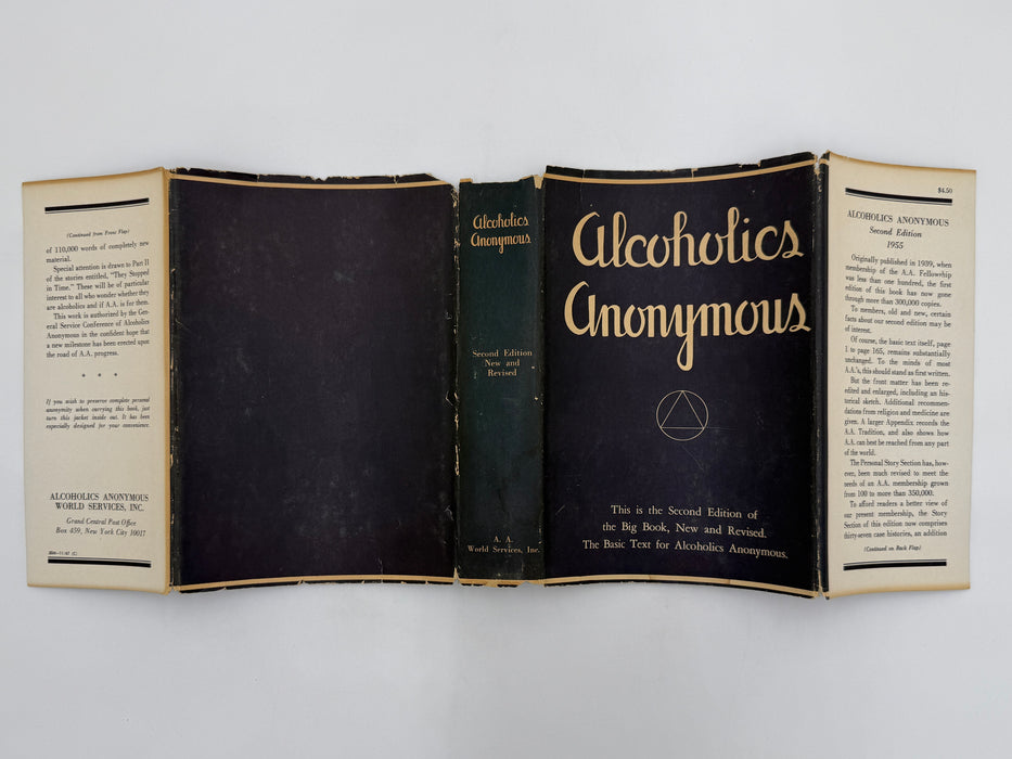 Alcoholics Anonymous Second Edition 9th Printing with ODJ