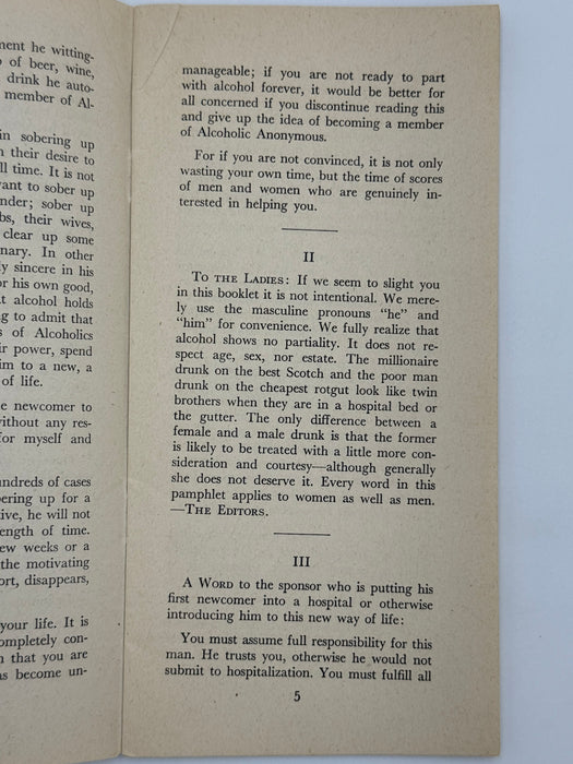 AKRON MANUAL for Alcoholics Anonymous - King School Group - 2nd Edition