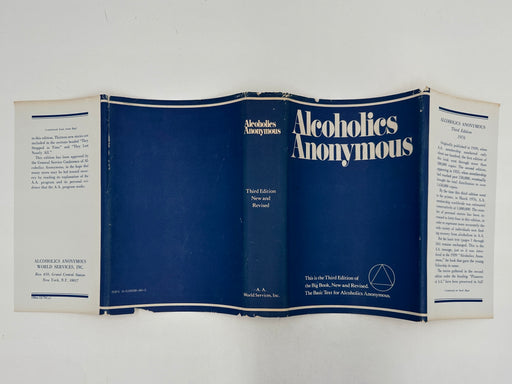 Alcoholics Anonymous 3rd Edition 2nd Printing from 1977 - ODJ Recovery Collectibles