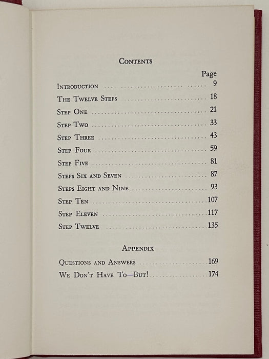 The Little Red Book: An Interpretation Of The Twelve Steps of the Alcoholics Anonymous Program - 17th Printing 1962 - ODJ