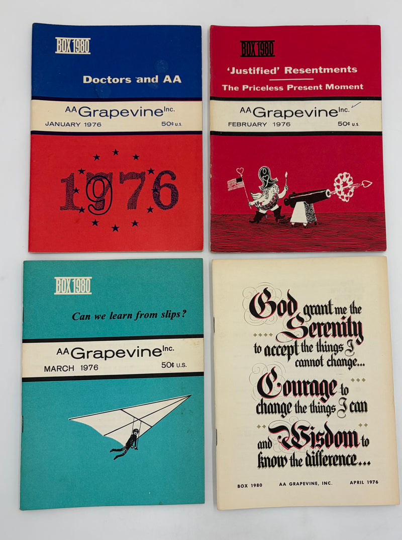 AA Grapevine Complete Set 1976